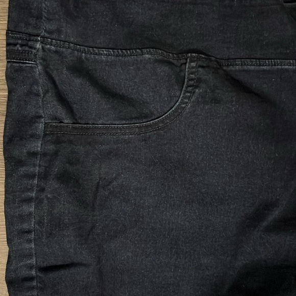 Terra & Sky pull on denim jeans for women. Plus size 4X (28W-30W) - Picture 2 of 7